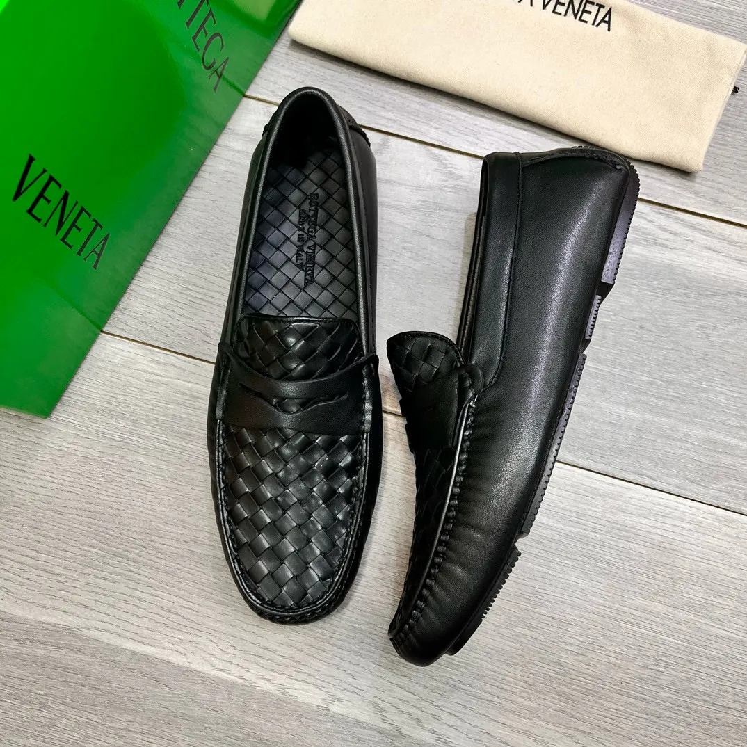 Factory price: 400💰BV new men's shoes original replica👉👉High-end men's casual beanie shoes/💞driving shoes! 🔊Upper imported cowhide woven, ☑️Sheepskin lining, one-step design, light and smart ☮☮Suitable for all kinds of travel, exclusive new style, real shot, size 38-44, (45 can be customized)